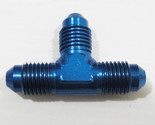 AN4 Male Union Tee (3-Way AN4) Adapter Fitting BLUE AEROQUIP - $14.99