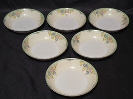 Vintage MEITO ISABELLA 5.5&quot; Dessert Bowl - Set Of 6 - Made In Japan, Cir... - $39.53 CAD