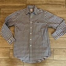 BROOKS BROTHERS Size Small Madison 100% Supima Cotton Button Front Shirt... - $837.00 MXN