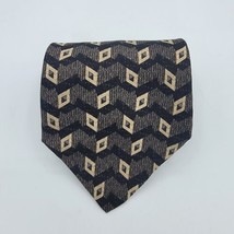 Mens Haggar clothing co. Neck tie, Black And Tan, measurements are 58in x 4in - £7.98 GBP