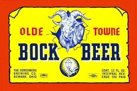Olde Towne Bock Beer 20 x 30 Poster - £20.86 GBP