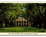 Oak Alley Plantation Donaldsonville Louisiana LA UNP Chrome Postcard Z3 - $2.92