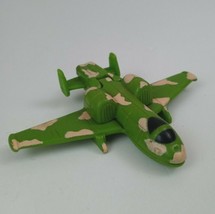 1994 Mcdonalds Hot Wheels Attack Pack Battle Camo Army Plane  - $4.84