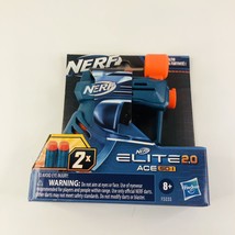 Nerf Elite 2.0 Ace SD-1 Blaster and 2 Official Nerf Elite Darts, Onboard 1-Dart - £4.71 GBP