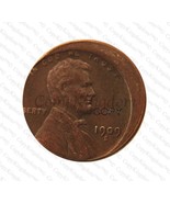 1909 S VBD Lincoln Wheat Cent Penny Rare Off Center Error COPY Coin - $14.99