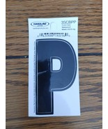 Hardline Self Adhesive Letter P Glossy Laminate 3 In Super Stick - $4.02 CAD