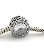 Authentic PANDORA Radiant Hearts Charm w/ Clear CZ, 791725CZ, New - $79.56 CAD