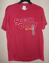Nwt Mens Savvy &quot;Sugar Daddy&quot; Red Heather Novelty T-SHIRT Size M - £18.45 GBP
