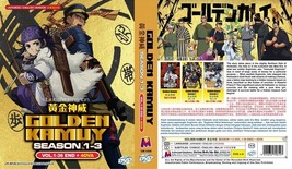 Anime Dvd~English Dubbed~Golden Kamuy Season 1-3(1-36End+4 Ova)Free Gift - £22.26 GBP