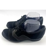 Clarks Whistle Estate Oxfords Shoes Womens 8.5 M Black Leather Bendables... - €18,28 EUR
