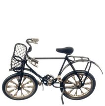  Dollhouse Child&#39;s Black Bicycle g8142 Miniatures World - £11.37 GBP