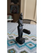 Antique Wood Male Phallus Fertility Statue 6&quot; - £75.56 GBP