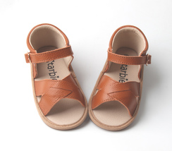 Brown Soft-Sole Sandals Baby Sandals Non-Slip Toddler Sandals, Baby Girl shoes - £15.18 GBP+