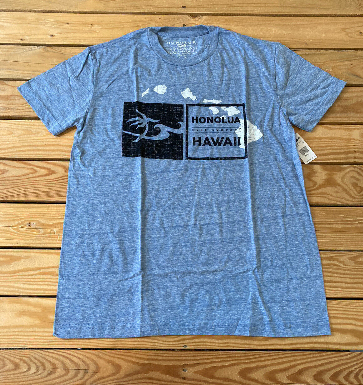 Primary image for honolua NWT $26.50 men’s short sleeve graphic t shirt size S Blue P6