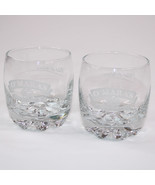 2 Pat O&#39;Mara&#39;s Irish Country Cream Whiskey Rocks Glasses Signed Etched S... - $11.64