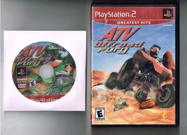 ATV Offroad Fury Greatest Hits PS2 Game PlayStation 2 Disc And Case - £11.45 GBP