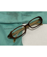 Preowned Authentic Tiffany &amp; Co TF 2005 8016 Brown 48mm Frames Eyeglasse... - $81.24 CAD