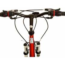 Titan Pathfinder 26 Inch 18-Speed Womens Mountain Bike Suspension Red White New. image 6