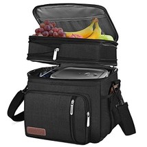 MIYCOO Lunch Bag &amp; Lunch Box for Men Women Double Deck - Leakproof Insulated ... - £36.59 GBP