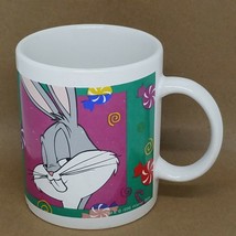 1996 Looney Tunes Bugs Bunny Mug Warner Brothers Animation Novelty Easter - $11.00
