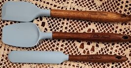 Pioneer Woman ~ 3-Piece Kitchen Set ~ Blue ~ Spatula ~ Icing Spatula ~ S... - $30.00