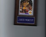 JAMES WORTHY PLAQUE LOS ANGELES LAKERS LA BASKETBALL NBA   C - £0.00 GBP