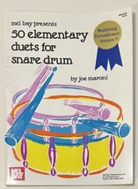 Mel Bay Presents: 50 Elementary Duets for Snare Drum Joe Maroni Drum Sheet Music - £5.46 GBP