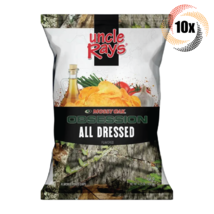 10x Bags Uncle Ray&#39;s Mossy Oak Obsession All Dressed Potato Chips | 4.25oz - £28.17 GBP