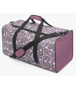 Large Purple ? &amp; Gray Skull Duffel Bag  | Free Ship - $1,262.18 MXN