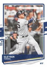 2020 Donruss Photo Variation SP #91 Gleyber Torres New York Yankees ⚾ - £0.75 GBP
