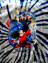 Walt Disney World Shirt Tie-dye Blue! (Size L) - £15.76 GBP