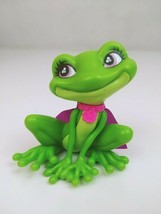  Mattel Princess Power Barbie Doll 3&quot; Magical Pet Frog With Cape - £7.72 GBP
