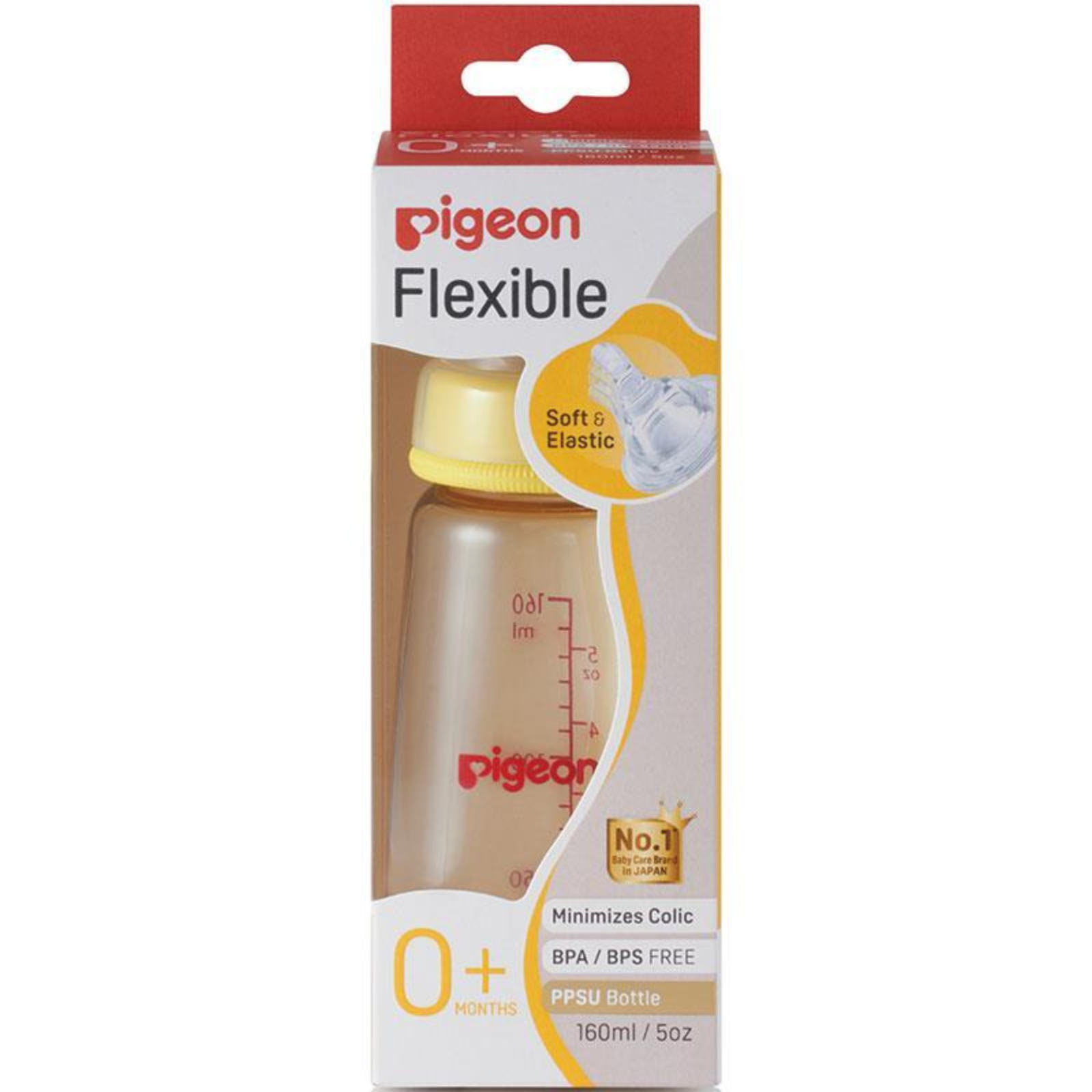 Pigeon Flexible Peristaltic PPSU Bottle 160ml - $94.25