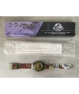 Vtg 3D STEGO The Lost World Jurassic Park Watch Burger King Promo w/ Box - $41.34 CAD