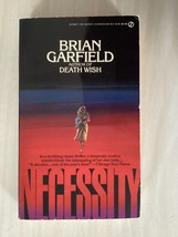 Necessity - Brian Garfield - Thriller - Wife Of Drug Dealer Plots Runaway w/BABY - £16.22 GBP