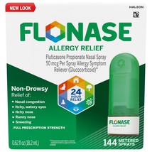 Flonase Allergy Relief Nasal Spray  144 ~ Exp 2026+ - $375.11 MXN