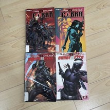 Lot of 4 GI JOE Cobra Civil War Snake Eyes Trade Paperback Comic Books - $99.00