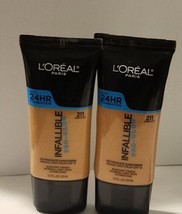 L&#39;Oreal Infallible Pro-Glow Radiant Finish #211 Creme Cafe- 1oz - £9.09 GBP