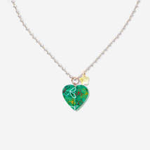 Handmade Czech Crystal Necklace - Emerald Essence - £47.94 GBP
