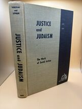 Justice and Judaism Vorspan Lipman 1956 HC Reform Judaism UAHC Judaica - $23.42