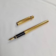 Must de Cartier Trinity Gold Plated Fountain Pen Made in France - $414.81