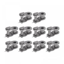 uxcell 12Pcs #35 Chain Offset Half Link Roller, 3/8&quot; Pitch Carbon Steel,... - $21.99
