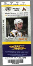 Nashville Predators Vs Phoenix Coyotes 1/21/2002 Nhl Ticket Stub Denis Arkhipov - £5.44 GBP