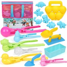 Snow Toys For Kids Outdoor, Snowball Maker Toys Outdoor Winter Toys Snow Molds W - £32.16 GBP
