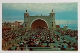 Grand Night for a Concert Bandshell Daytona Beach FL Dexter Press Postcard 1962 - £3.98 GBP