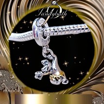 Pandora Disney 100th Anniver Sterling Silver Baloo Diamond Bead Charm  7... - $1,662.34 MXN