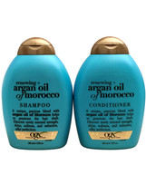 OGX Renewing + Argan Oil of Morocco Shampoo &amp; Conditioner Set 13 Ounce - £16.43 GBP