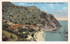Babbo Natale CATALINA Isola California Ca Hotel S.Catherine ~ Avalon Cartolina - £6.77 GBP