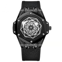 Creative Silicone Watch Personalized Mens Watch Waterproof Quartz Watch - £33.05 GBP