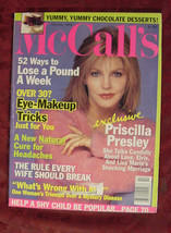 MCCALLS magazine October 1994 Priscilla Presley - £6.75 GBP